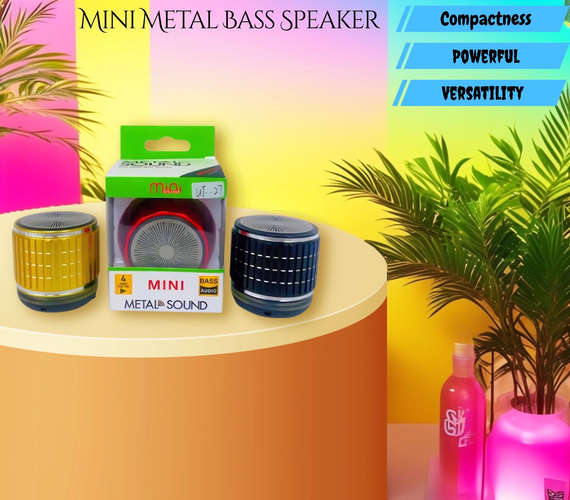 Mini metal speaker1